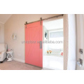 Gray Color Modern Z Brace Bedroom MDF Sliding Barn Doors